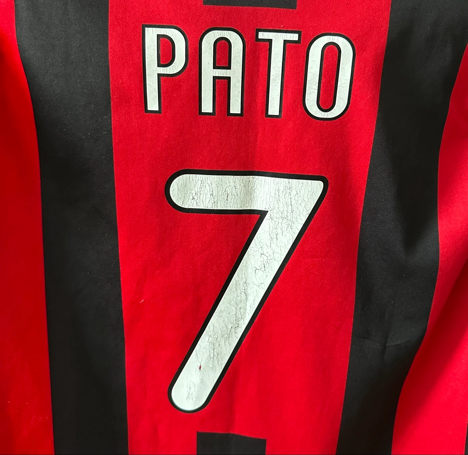 Camiseta estilo futebol personalizada "PATO 7" – Tamanho 12 anos – photo 4